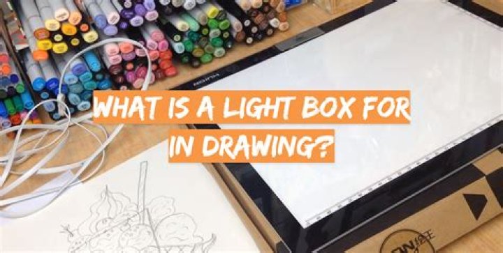 What is a light box in art?