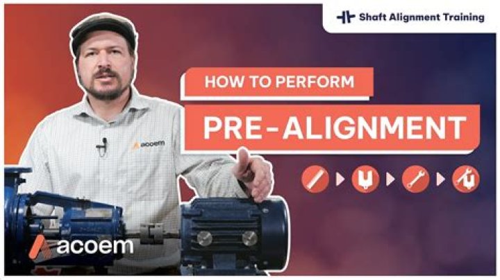 What is a pre alignment check?