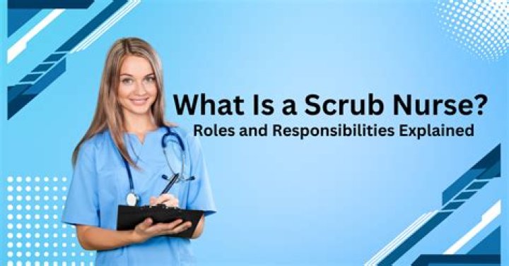 What is a scrub in medicine?