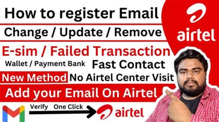 What is Airtel email ID complaint?