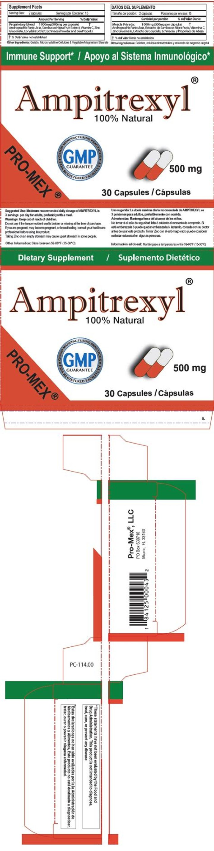 What is Ampitrexyl 500 used for?