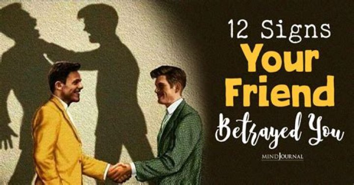 What is betrayal in a friendship?