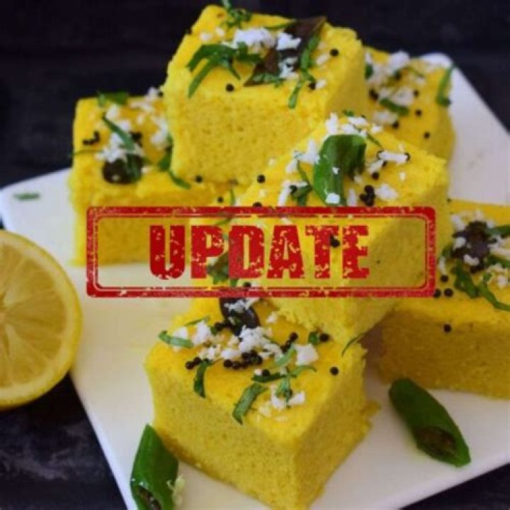 What is dhokla flour made of?