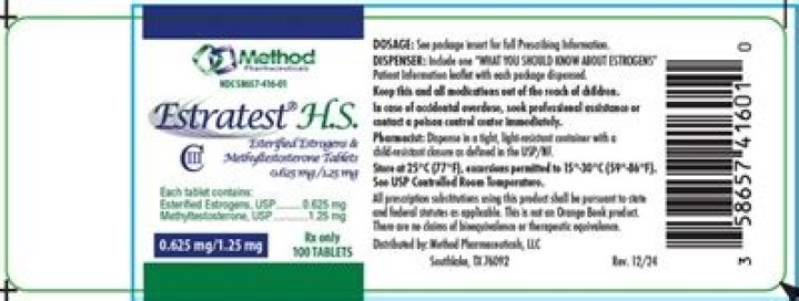 What is Estratest HS used for?