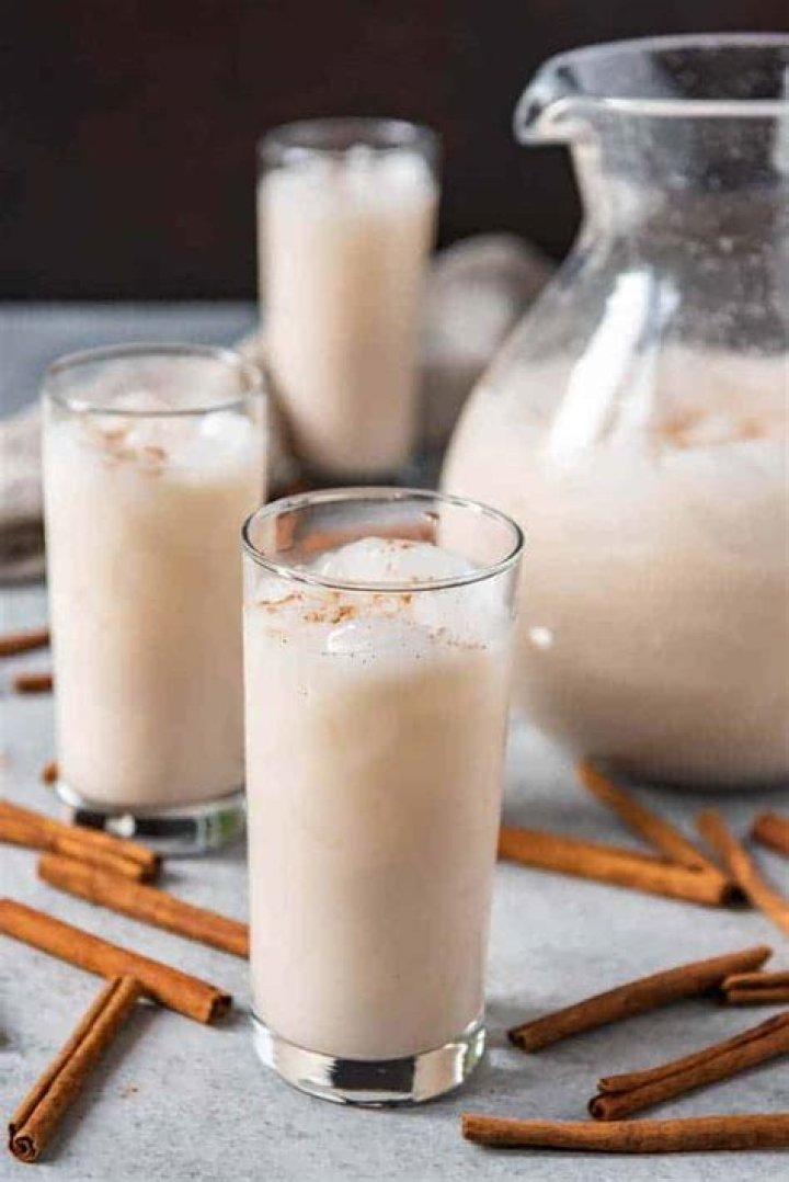 What is horchata water made of?