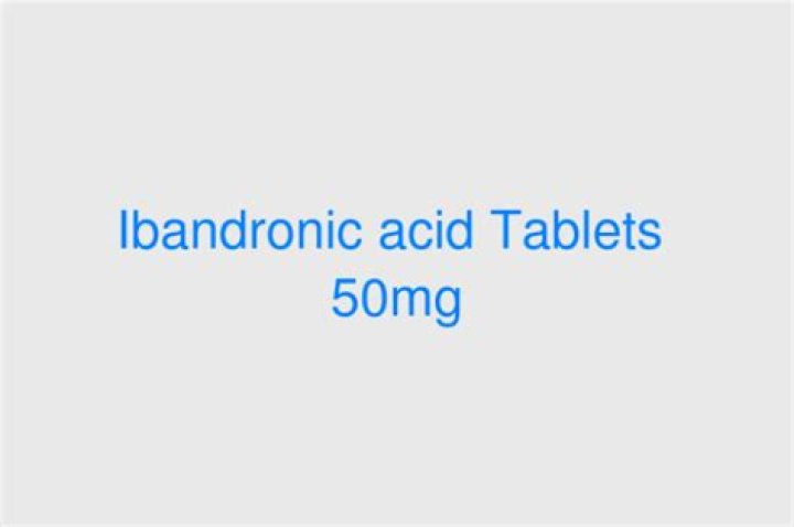 What is ibandronic acid tablets used for?
