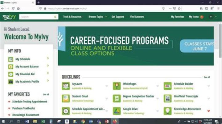 What is Ivy Tech knowledge assessment?
