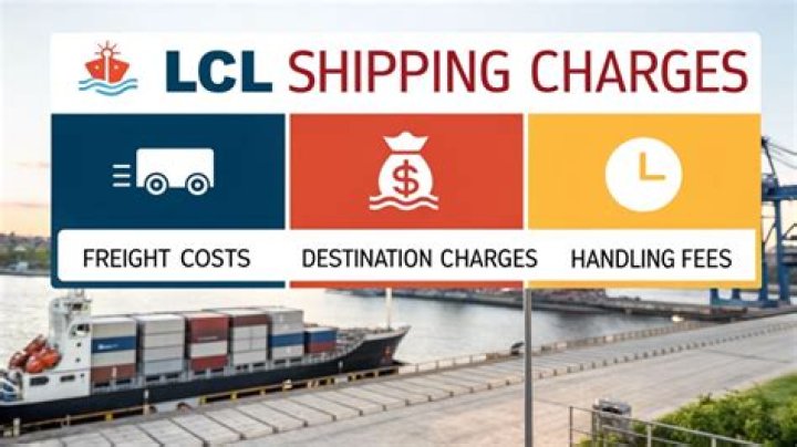 What is LCL shipping charges?