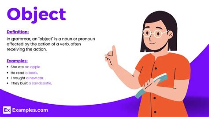 What is mean by object in Telugu?