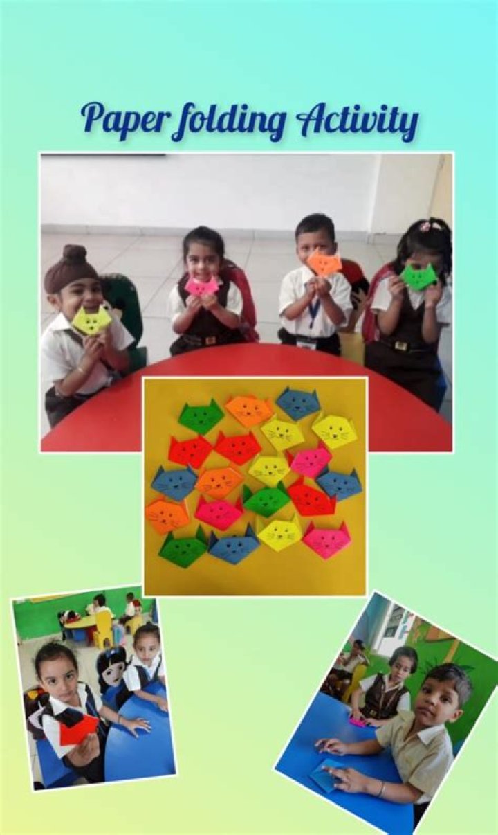 What is paper folding activity?
