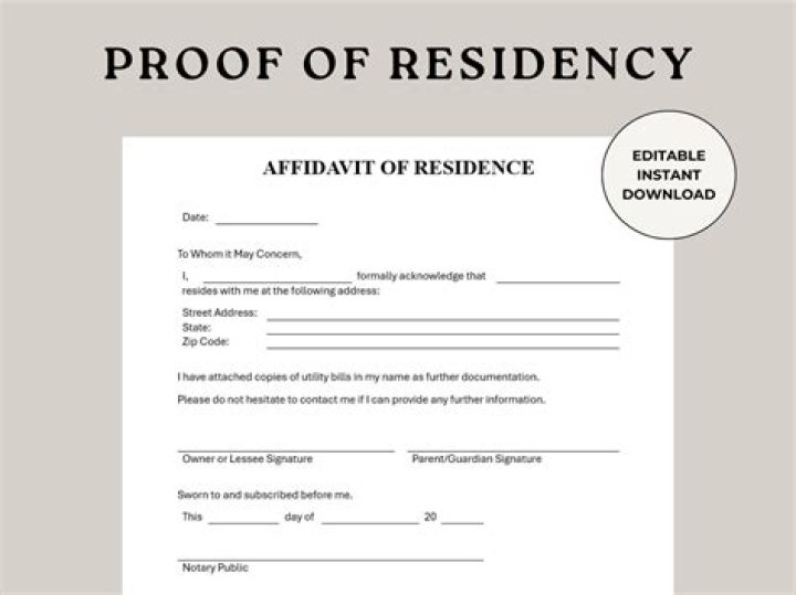 What is proof of residency for NY DMV?