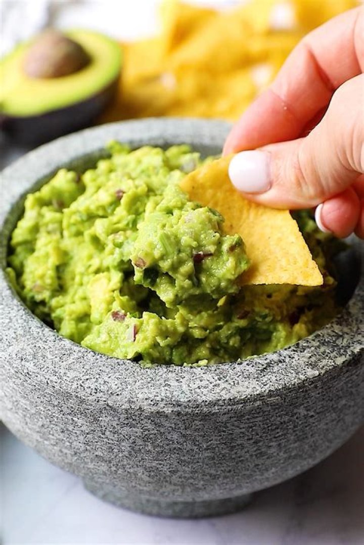 What is real guacamole made of?