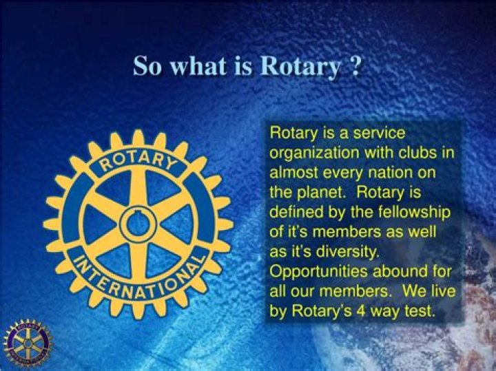 What is Rotary International Service?