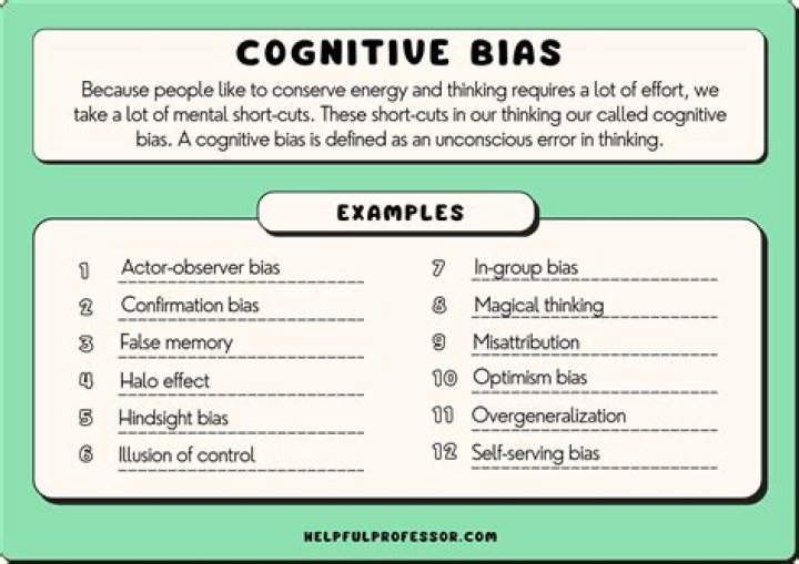 What is self protective bias?