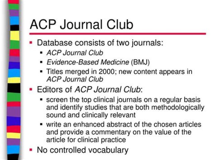 What is the ACP Journal Club?