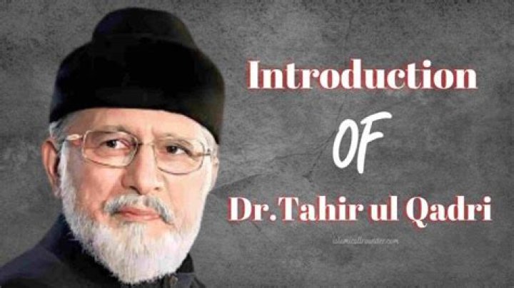 What is the age of Tahir Ul Qadri?