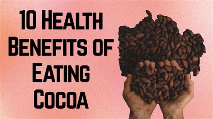 What is the benefit of cocoa seed?