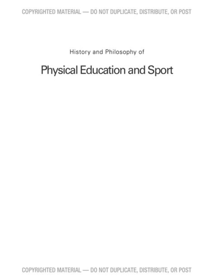 What is the best philosophy of physical education?