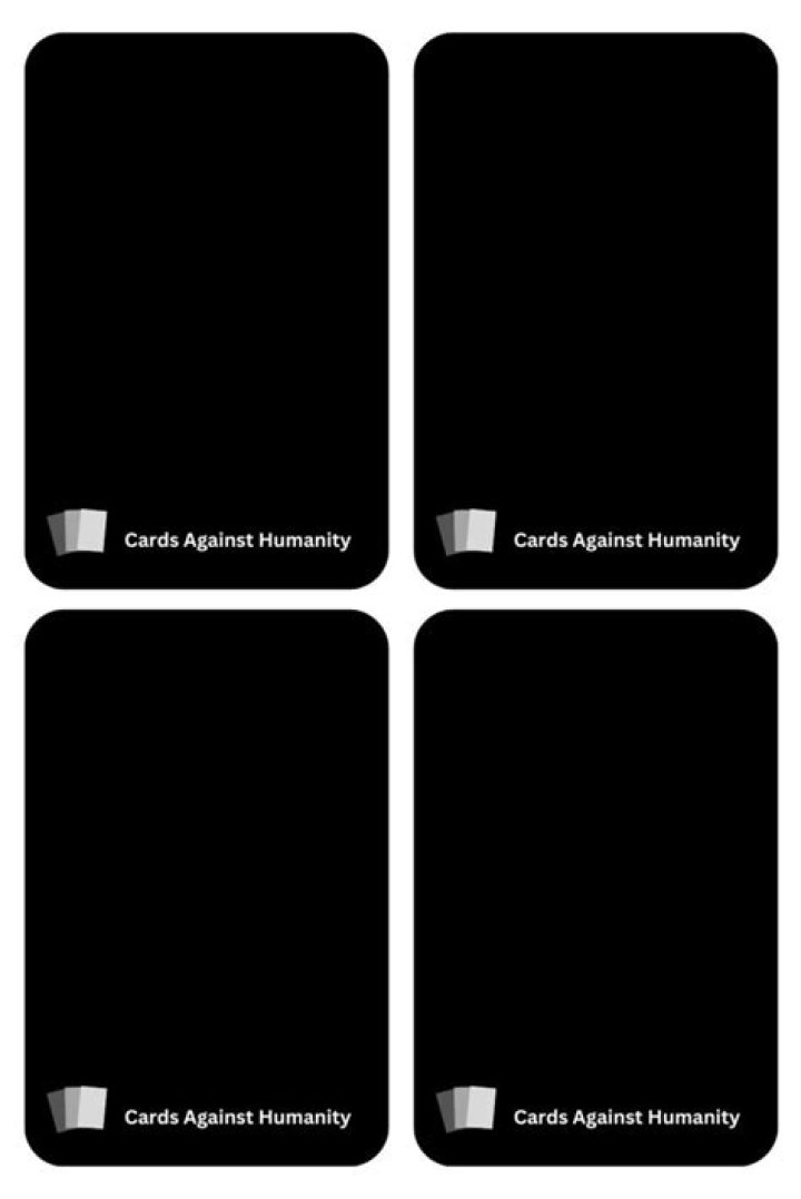 What is the blank card in Cards Against Humanity?