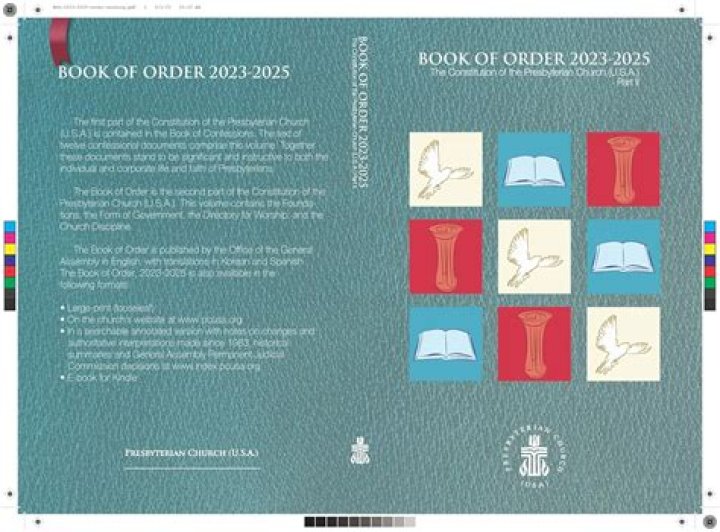 What is the Book of Order Pcusa?