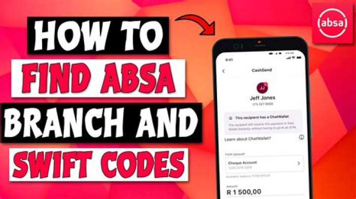 What is the branch code for ABSA Bank?