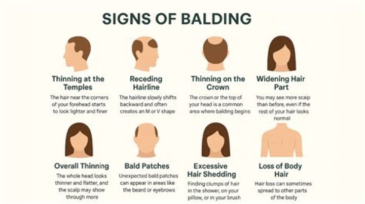 What is the cause of balding?