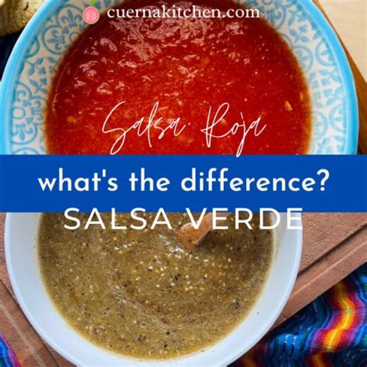 What is the difference between salsa verde and regular salsa?