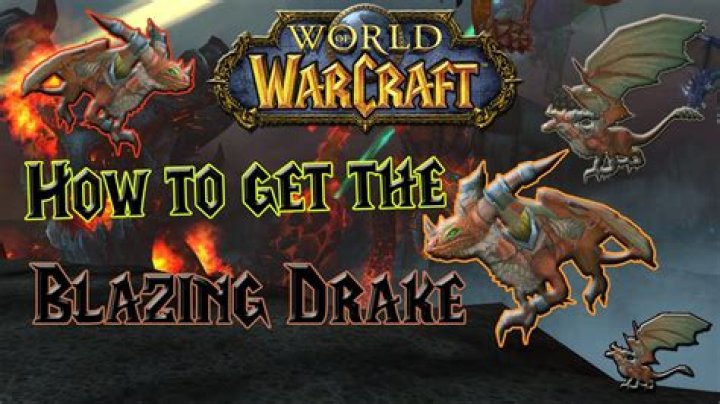 What is the drop rate of the Blazing Drake?