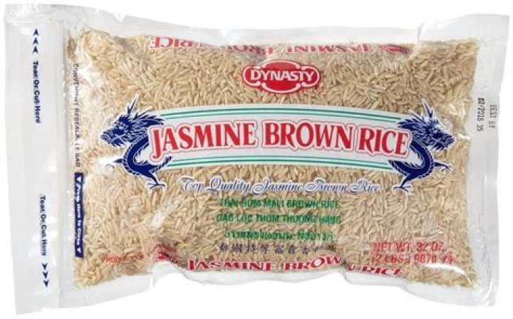 What is the local name for brown rice?