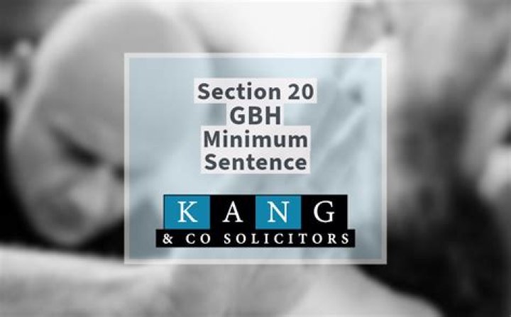 What is the minimum sentence for GBH with intent?