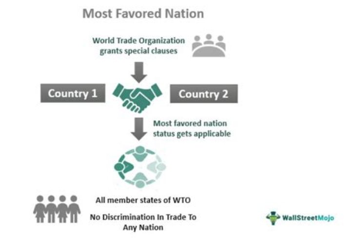 What is the most favored nation health care policy?