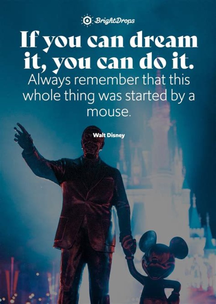 What is the most inspirational Disney quote?