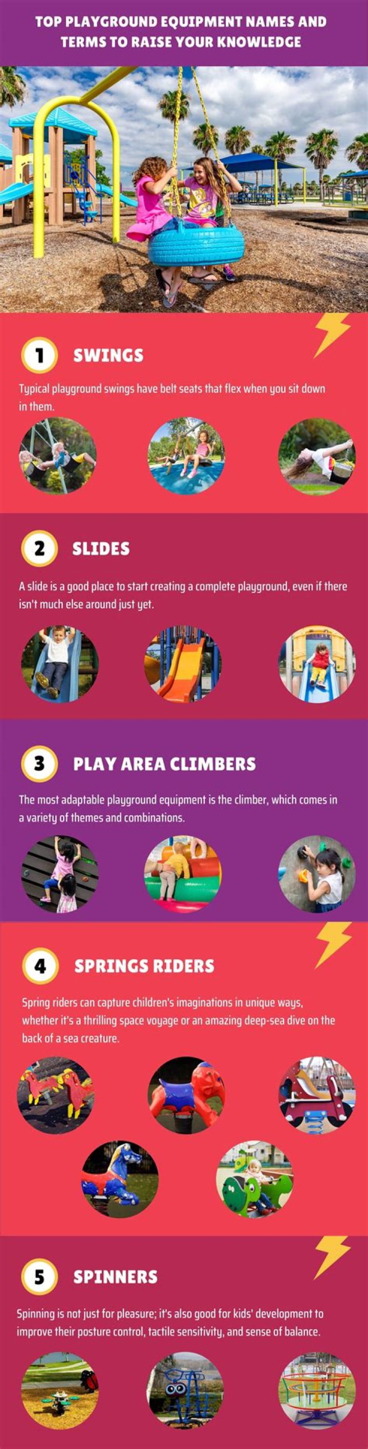 What is the name of playground equipment?