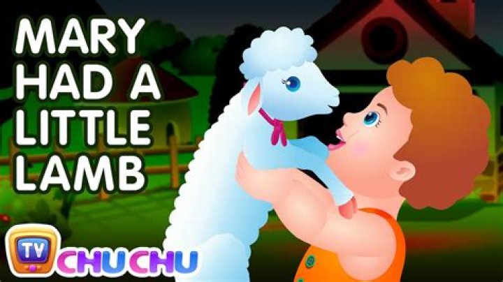 What is the origin of the song Mary had a little lamb?