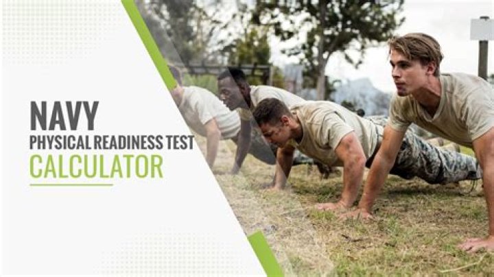 What is the physical fitness test for the Navy?