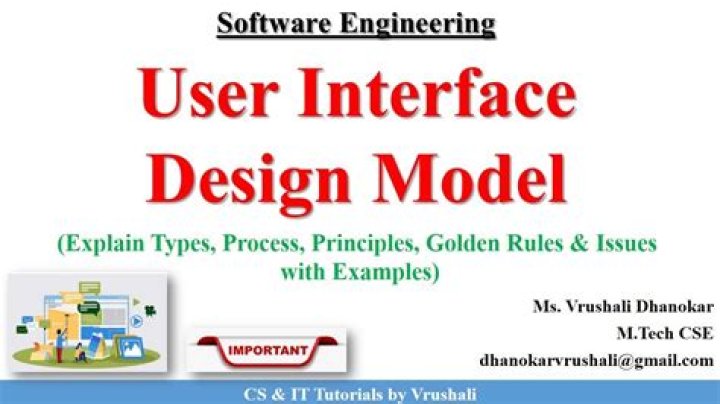 What is the principles of user interface design explain?