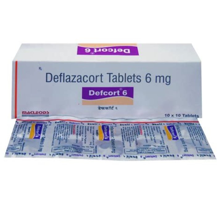 What is the use of deflazacort 6 mg?