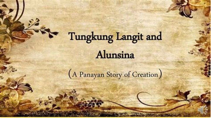 What is Tungkung Langit and Alunsina story all about?