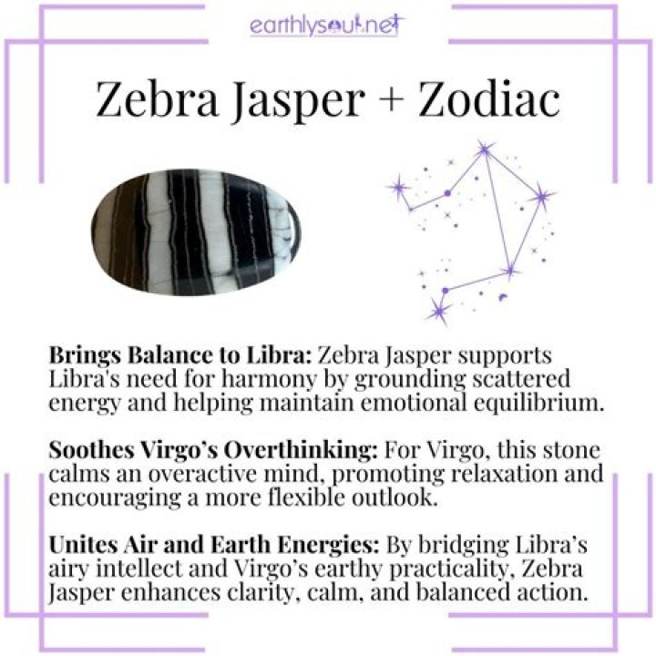 What is Zebra jasper good for?