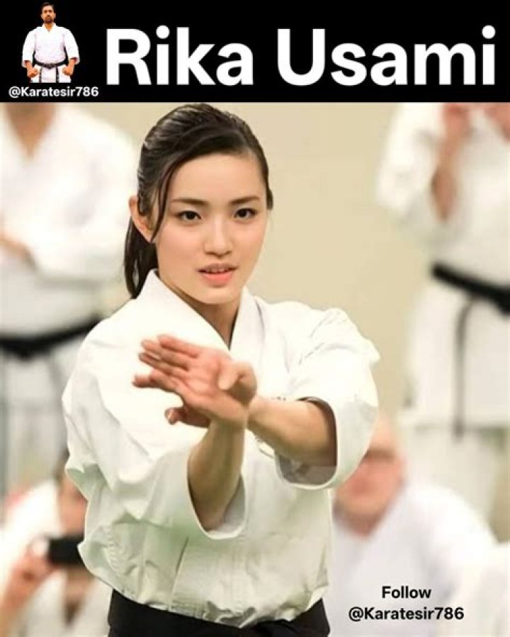 What karate style is Rika Usami?