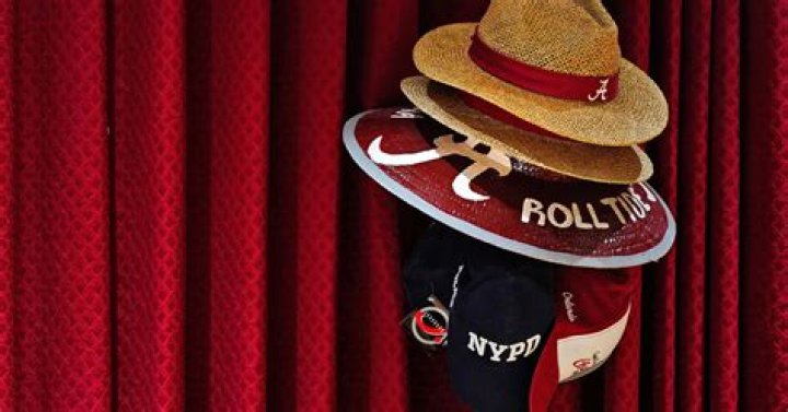 What kind of hat does Nick Saban wear?
