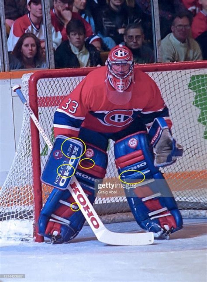 What pads Did Patrick Roy use?