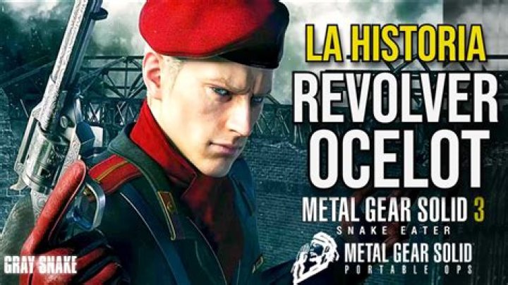 What revolver does Ocelot use in mgs3?