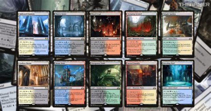 What sets are shock lands in?