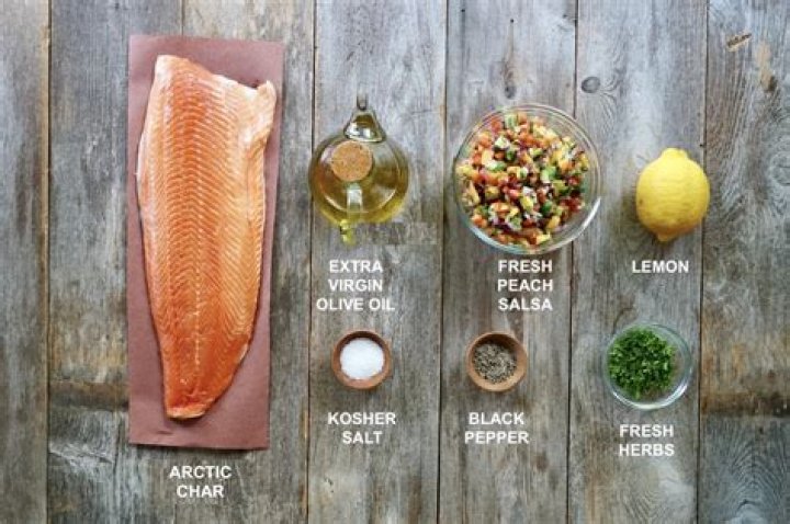 What temperature do you cook Arctic char?