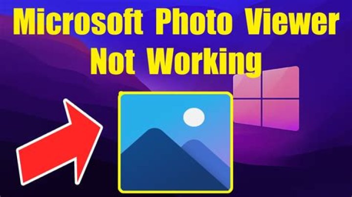 What to do if Windows Photo Viewer is not working?