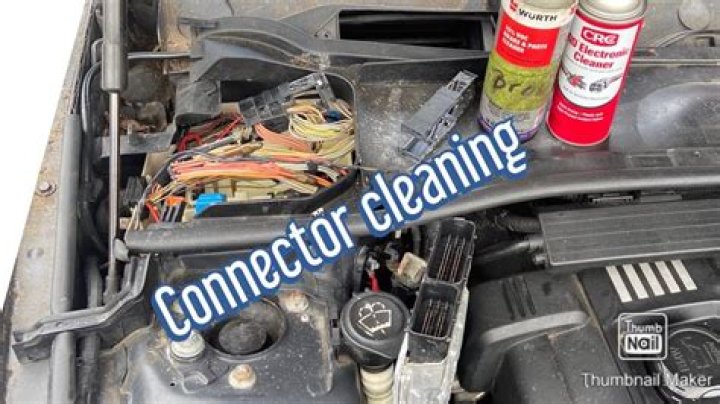What to use to clean electrical connections?