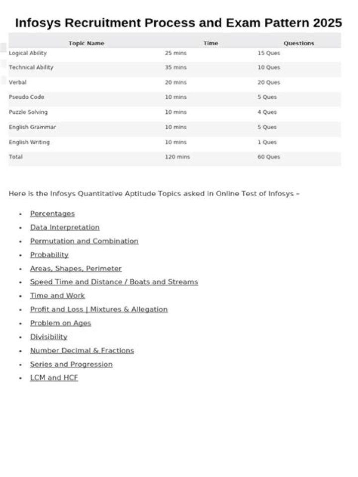 What type of questions are asked in Infosys exam?