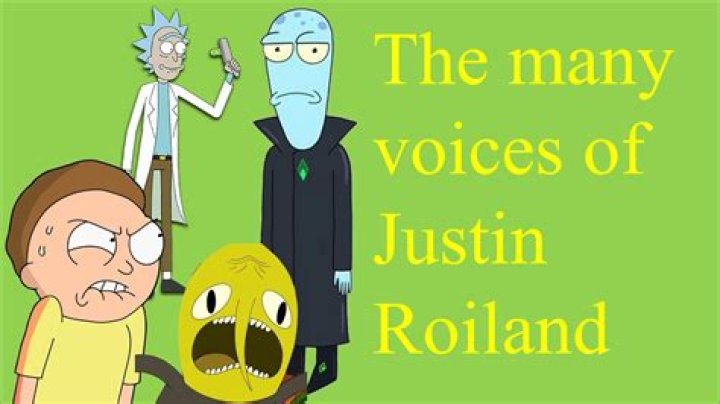 What voices does Justin roiland do?