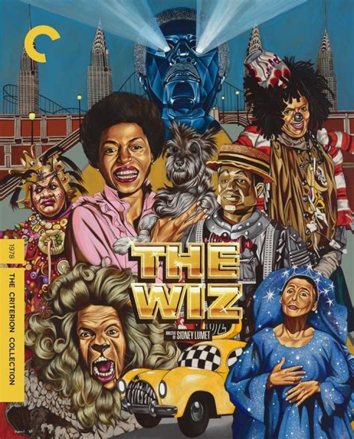 What were the names of the 5 main characters in The Wiz?